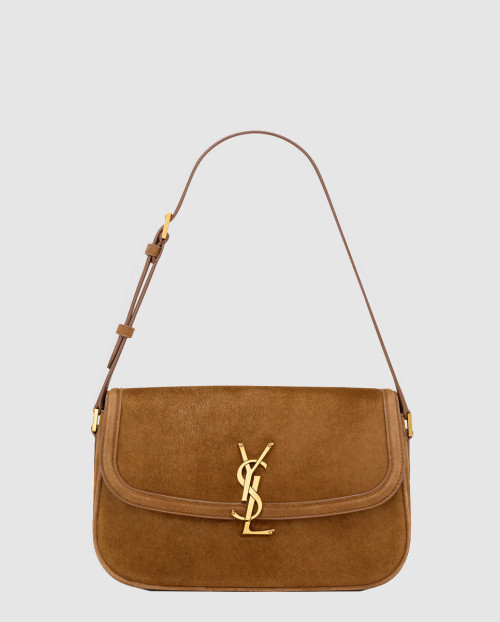 [SAINT LAURENT-생로랑]스웨이드 소재의 SOLFERINO 미디엄백 832330
