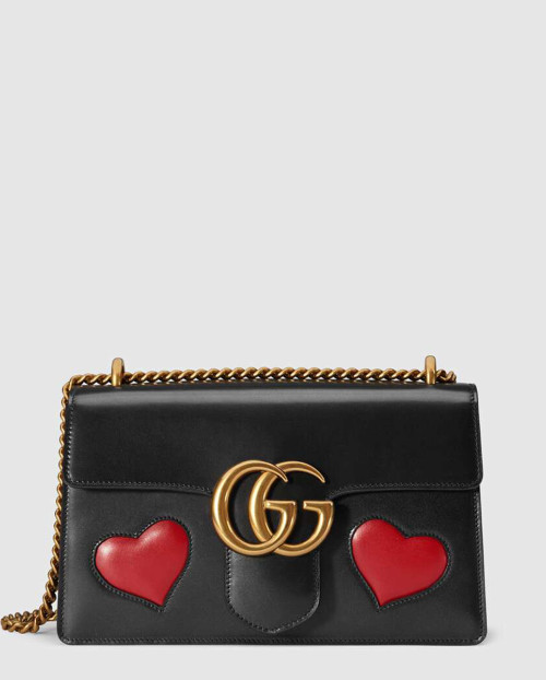 [GUCCI-구찌]GG 마몽 하트 숄더백 431777