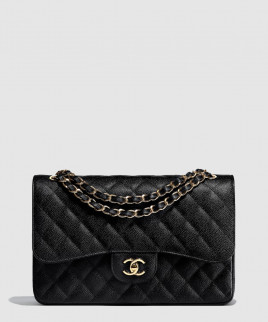 [CHANEL-샤넬]클래식 캐비어 라지 A58600