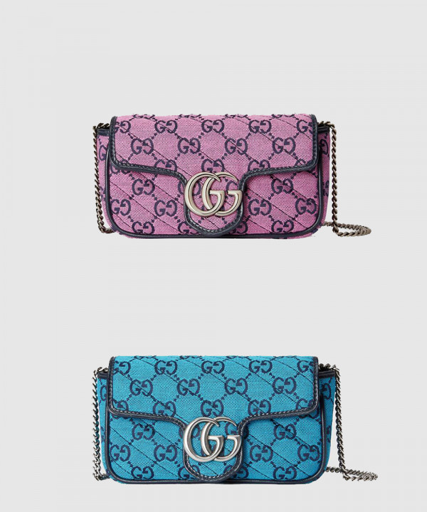 [GUCCI-구찌]GG 마몽 멀티컬러 수퍼 미니백 476433