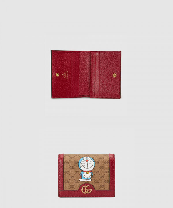 [GUCCI-구찌]Doraemon x Gucci 카드지갑 647788