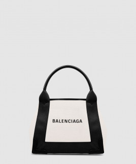 [BALENCIAGA-발렌시아가]네이비 XS 카바스백 390346