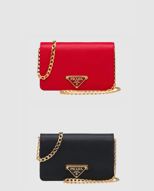 [PRADA-프라다]사피아노 체인 크로스백 1BP006