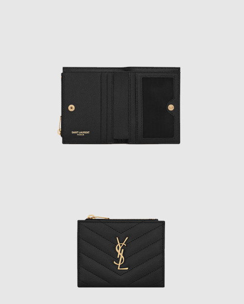 [SAINT LAURENT-생로랑]모노그램 지퍼 카드지갑 575879