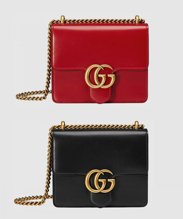 [GUCCI-구찌]GG 마몽 스퀘어백 431384