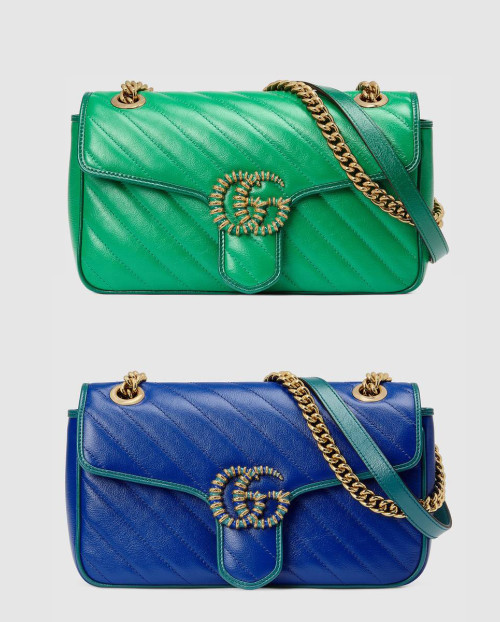 [GUCCI-구찌]GG 마몽 스몰 숄더백 443497