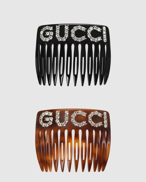 [GUCCI-구찌]크리스탈 헤어콤 503957