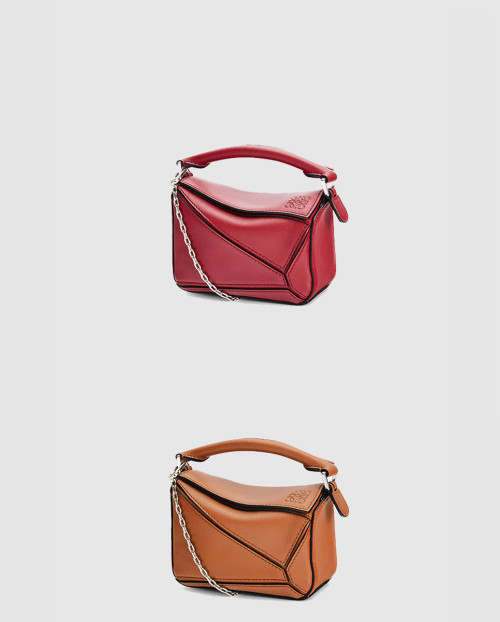 [LOEWE-로에베]퍼즐백 카프스킨 나노