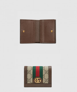 [GUCCI-구찌]오피디아 GG 카드지갑 523155