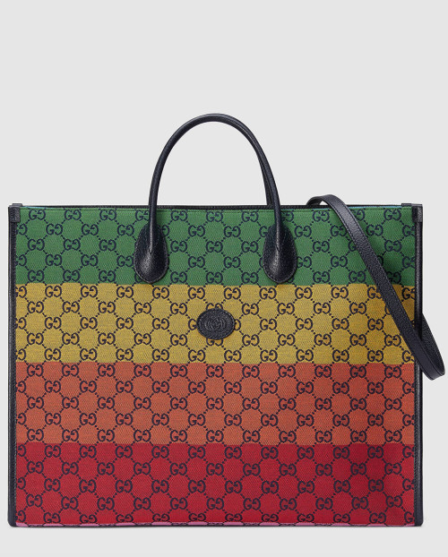 [GUCCI-구찌]GG 멀티컬러 라지 토트백 659980