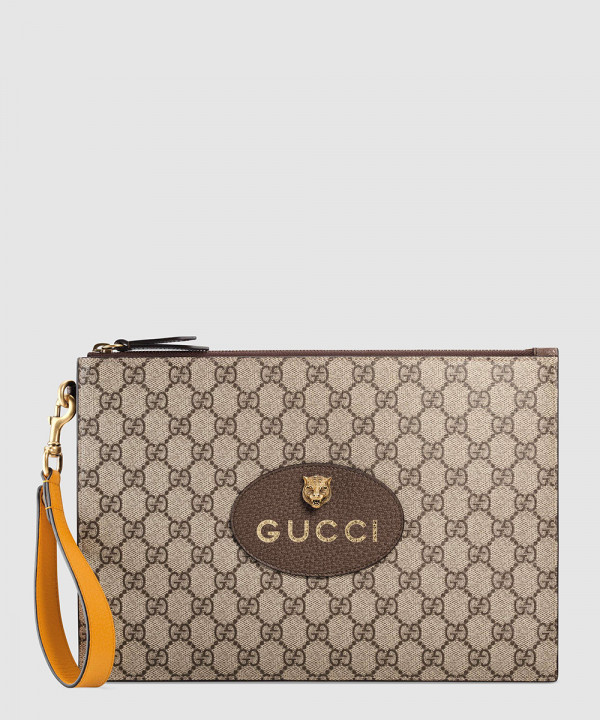 [GUCCI-구찌]네오빈티지 GG 수프림 클러치 473956