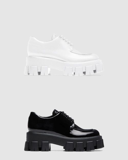 [PRADA-프라다]모놀리스 페이던트 로퍼 1E708L