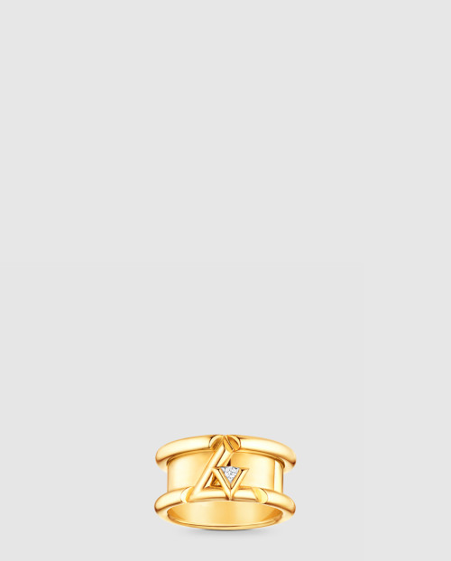 [LOUIS VUITTON-루이비통]LV 볼트 밴드 반지 Q9O58A