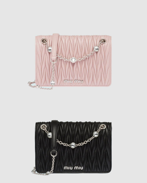 [MIUMIU-미우미우]마테라쎄 미니백 5BP065