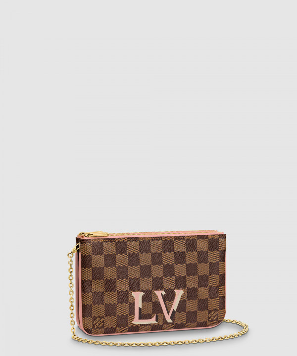 [LOUIS VUITTON-루이비통]더블 집 포쉐트 N60254