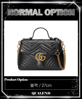 [GUCCI-구찌]GG 마몽 스몰 탑핸들백 498110