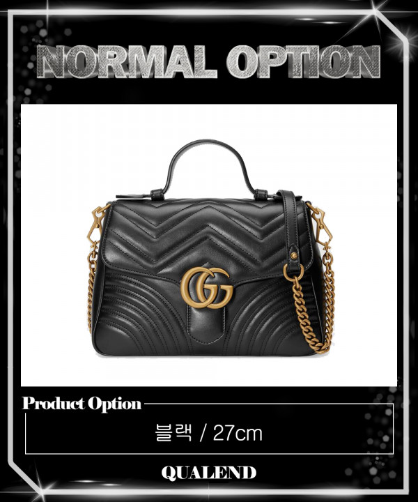 [GUCCI-구찌]GG 마몽 스몰 탑핸들백 498110