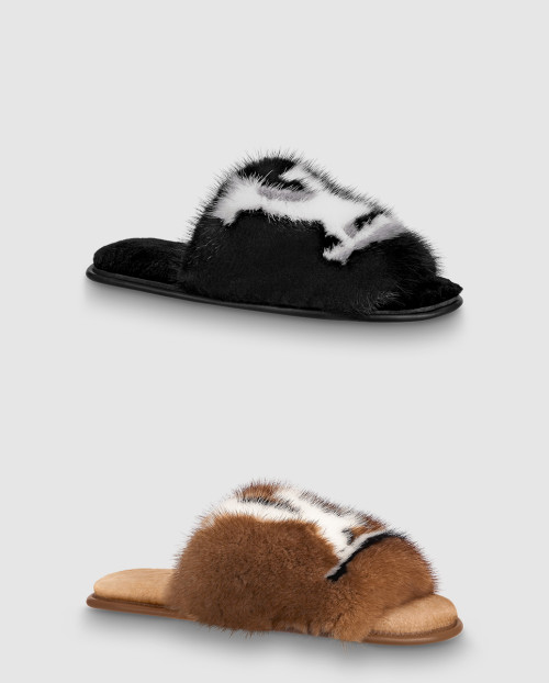 [LOUIS VUITTON-루이비통]호미 플랫 뮬 1A5SZP