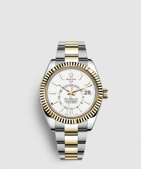 [ROLEX-롤렉스]스카이 드웰러 콤비 42 326933