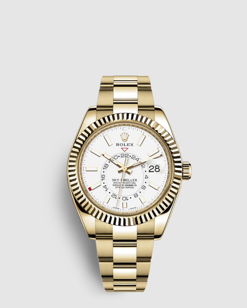 [ROLEX-롤렉스]스카이 드웰러 금통 42 326938