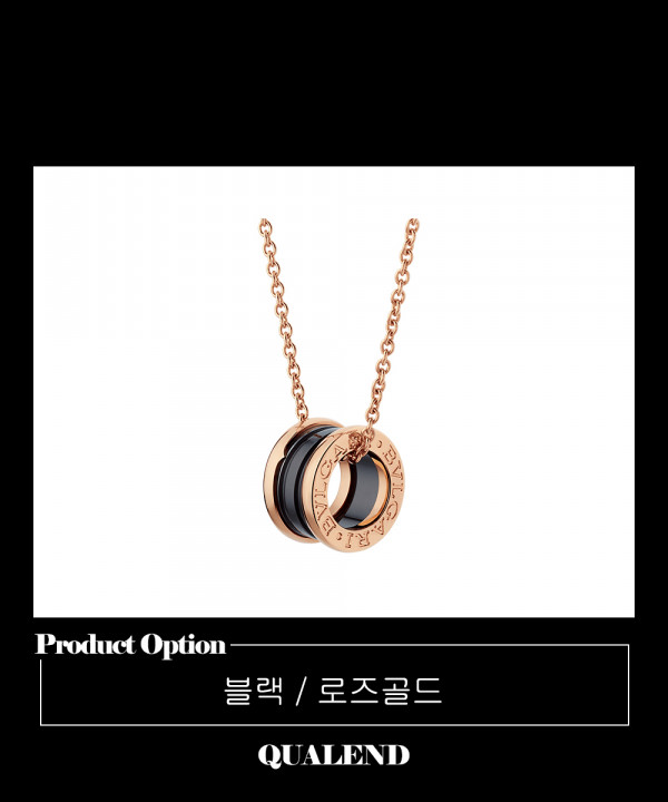 [BULGARI-불가리]비제로원 목걸이 346083