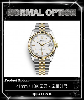 [ROLEX-롤렉스]데이저스트 콤비 41 126333