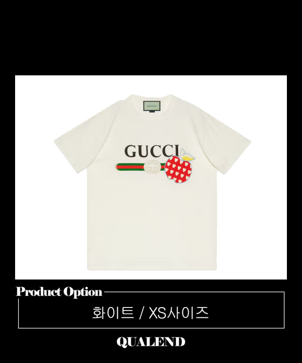 [GUCCI-구찌]레 뽐므 티셔츠 548334