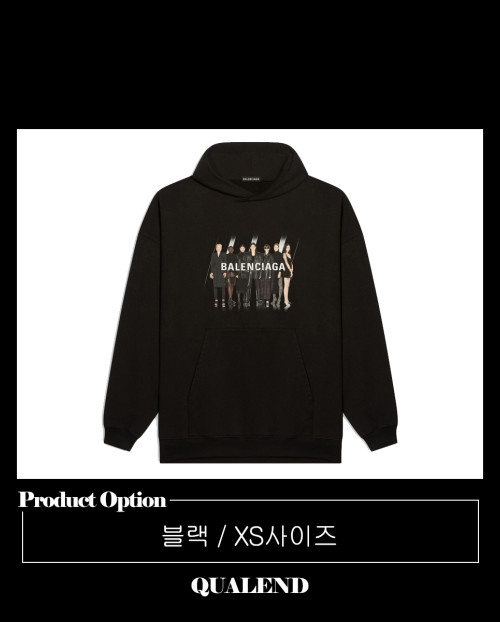 [BALENCIAGA-발렌시아가]리얼 후드티 620973