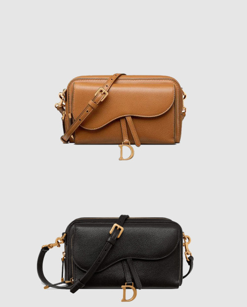 [DIOR-디올]새들 더블 크로스백 S5668