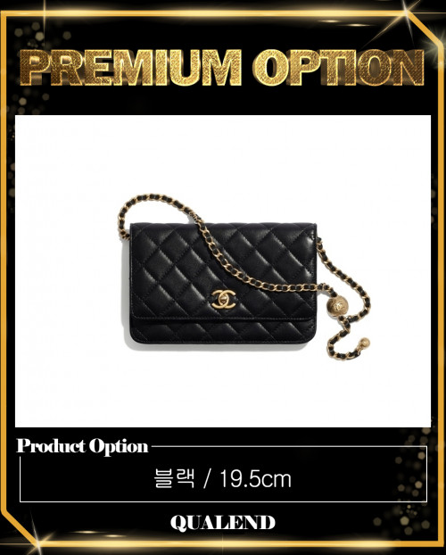 [CHANEL-샤넬]골드볼 WOC AP1450