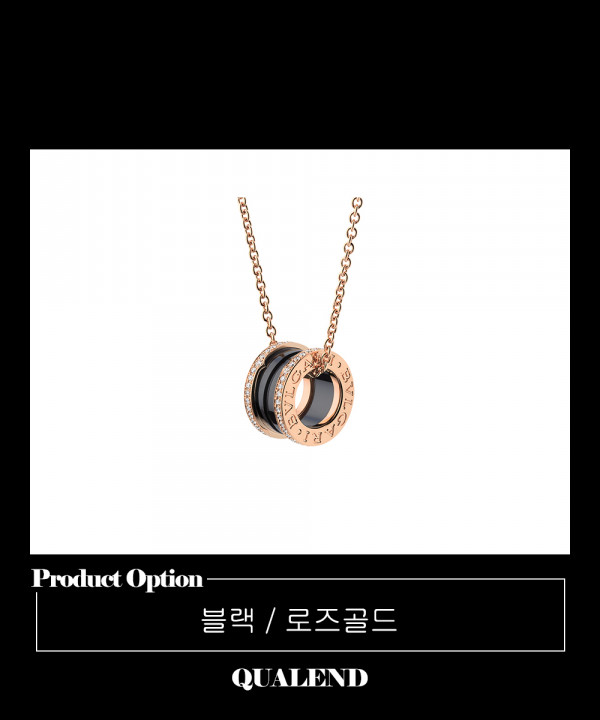 [BULGARI-불가리]비제로원 목걸이 350056