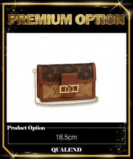 [LOUIS VUITTON-루이비통]도핀 체인 WOC M68746