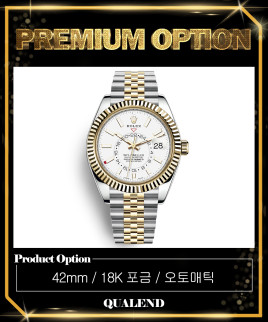 [ROLEX-롤렉스]스카이 드웰러 콤비 42 326933