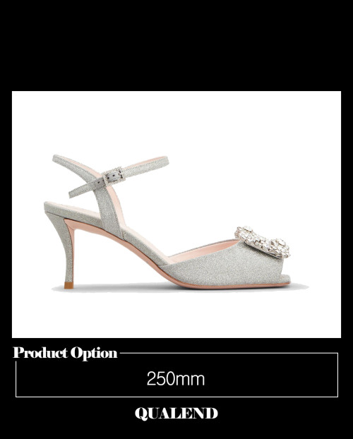 [ROGER VIVIER-로저비비에]플라워 스트라스 샌들 6073