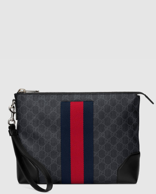 [GUCCI-구찌]GG 수프림 클러치 523603