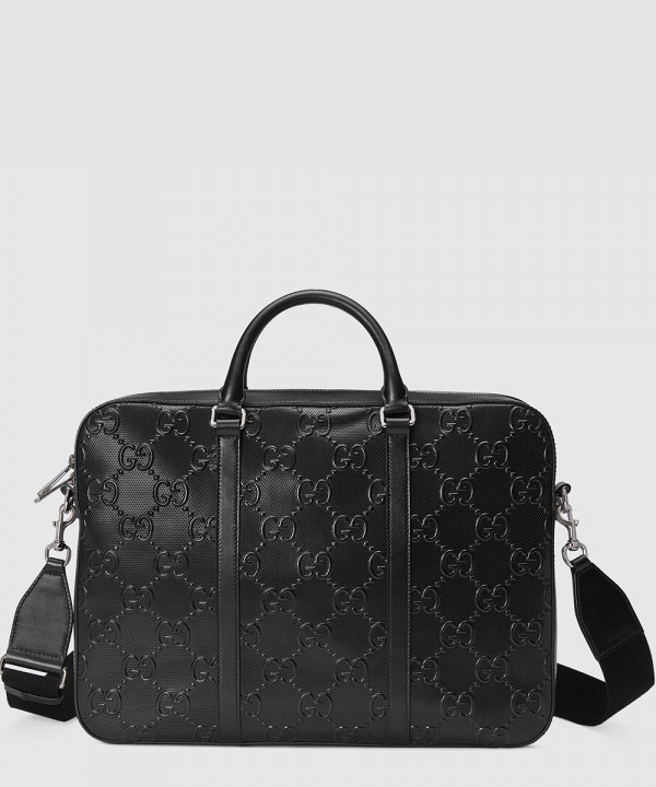 [GUCCI-구찌]GG 엠보스 브리프케이스 658573