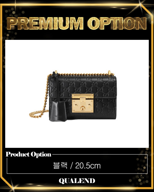 [GUCCI-구찌]패드락 시그니처 스몰 숄더백 409487