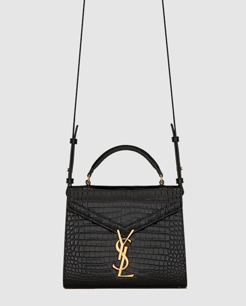 [SAINT LAURENT-생로랑]카산드라 탑핸들백 크로커 미니 623930