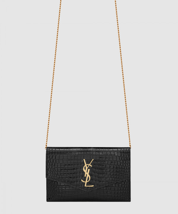 [SAINT LAURENT-생로랑]업타운 WOC 크로커 607788