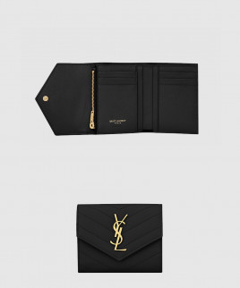 [SAINT LAURENT-생로랑]모노그램 컴팩트 반지갑 403943