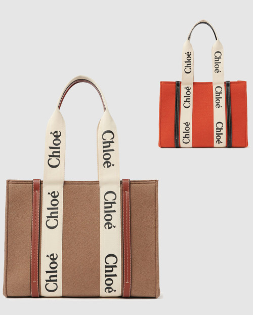[CHLOE-끌로에]우디 토트백 미듐 WS383