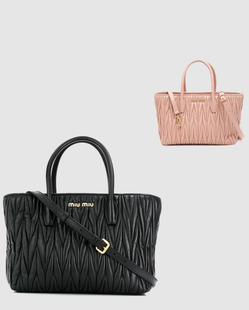 [MIUMIU-미우미우]마테라쎄 토트백 5BG163