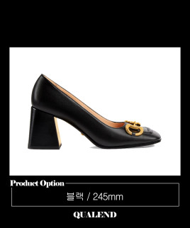 [GUCCI-구찌]홀스빗 미드힐 펌프스 643886