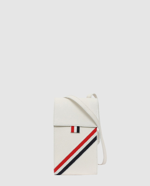 [THOM BROWNE-톰브라운]페블 폰 홀더백 MAC118