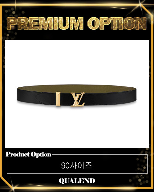 [LOUIS VUITTON-루이비통]LV 피라미드 벨트 M0498T