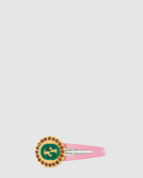 [GUCCI-구찌]인터로킹 G 머리핀 683058