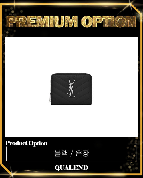 [SAINT LAURENT-생로랑]모노그램 컴팩트 반지갑 403723