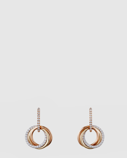 [CARTIER-까르띠에]트리니티 귀걸이 B8301259