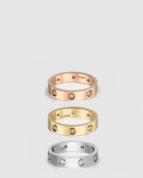 [CARTIER-까르띠에]러브 웨딩 반지 B4050800