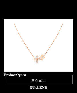 [LOUIS VUITTON-루이비통]스타 블라썸 목걸이 Q93689